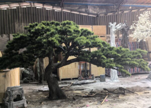 Custom artificial pine tree for a restaurant in Florida